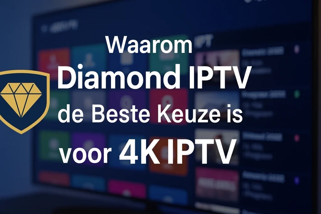 4k IPTV, Waarom Diamond IPTV de Beste Keuze is voor 4K IPTV